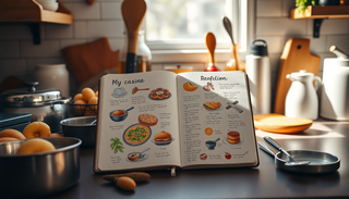 How to Make a Meal Journal with Bullet Journaling