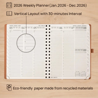 POPRUN 2025 Weekly Planner