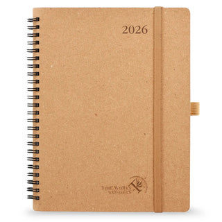 POPRUN 2025 Weekly Planner Desert Brown