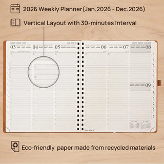 POPRUN 2025 Weekly Planner