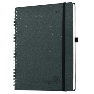 POPRUN 2025 Weekly Planner Black