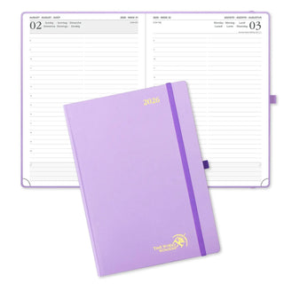 POPRUN 2026 Daily Planner Violet