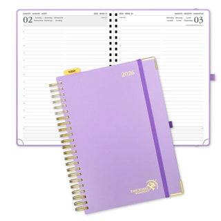 POPRUN 2026 Daily Planner Violet