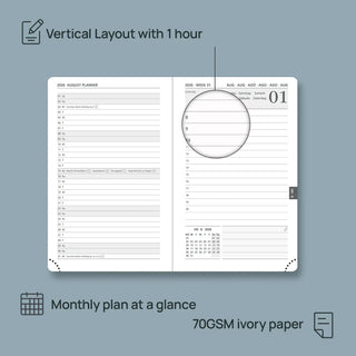 POPRUN 2026 Daily Planner