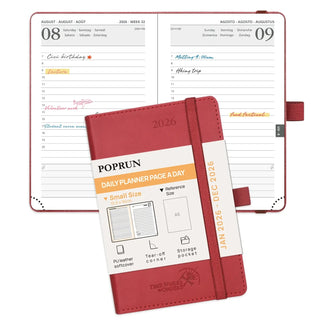 POPRUN 2026 Daily Planner Bordeaux