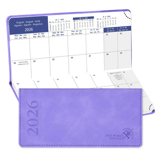 POPRUN 2026 Monthly Planner Lilac