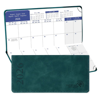 POPRUN 2026 Monthly Planner Petrol
