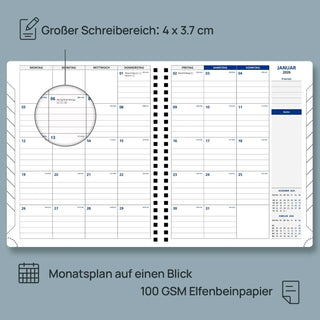 POPRUN 2026 Weekly Planner