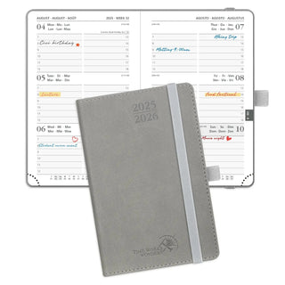 POPRUN 2025-2026 Academic Planner Grey