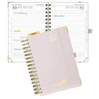 POPRUN 2025-2026 Academic Planner Light Pink