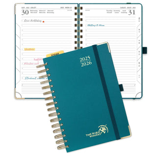 POPRUN 2025-2026 Academic Planner Pacific Green
