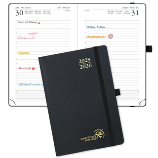 POPRUN 2025-2026 Academic Planner Black