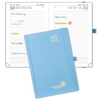 POPRUN 2025-2026 Academic Planner Haze blue
