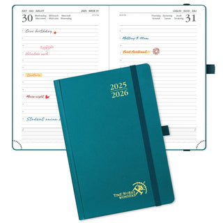 POPRUN 2025-2026 Academic Planner Pacific Green