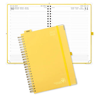 POPRUN 2025-2026 Academic Planner Light Yellow