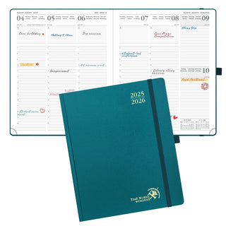 POPRUN 2025-2026 Academic Planner Pacific Green