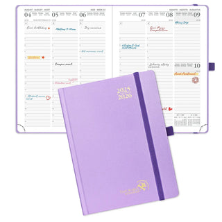 POPRUN 2025-2026 Academic Planner Violet