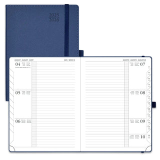 POPRUN 2025-2026 Academic Planner Navy Blue
