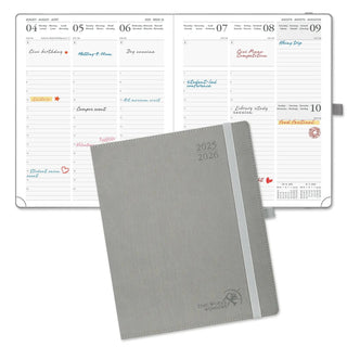 POPRUN 2025-2026 Academic Planner Grey