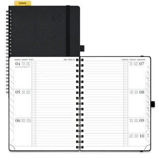 POPRUN 2025-2026 Academic Planner Black