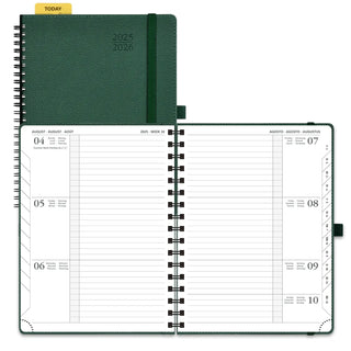 POPRUN 2025-2026 Academic Planner Neo Forrest Green