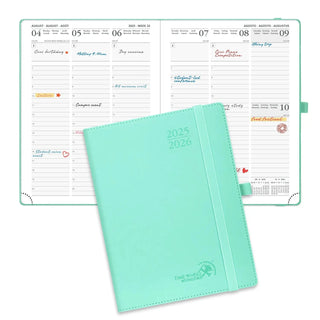 POPRUN 2025-2026 Academic Planner Green