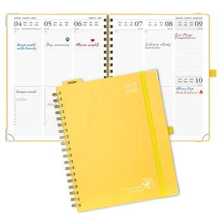POPRUN 2024-2025 Academic Planner Light Yellow