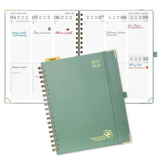 POPRUN 2024-2025 Academic Planner Midnight Green