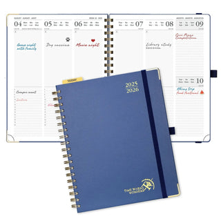 POPRUN 2024-2025 Academic Planner Navy Blue