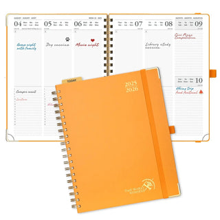 POPRUN 2024-2025 Academic Planner Orange