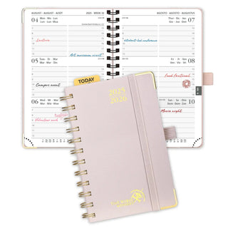 POPRUN 2025-2026 Academic Planner Light Pink