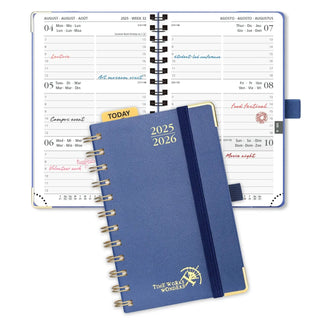 POPRUN 2025-2026 Academic Planner Navy Blue