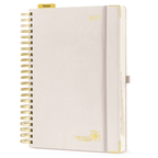 DE A4 Size 2027 Daily Planner Spiral Hardcover Calendar Book