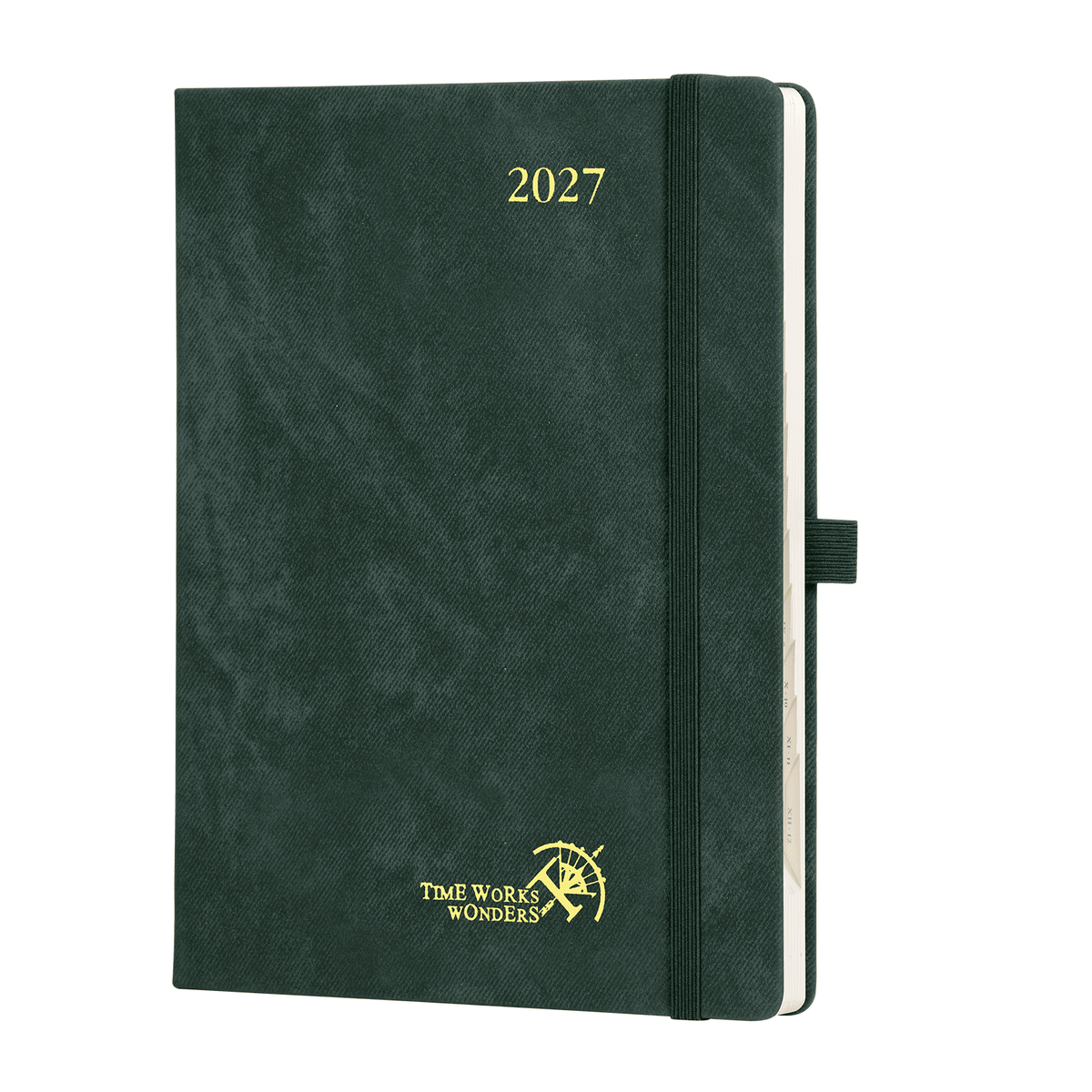 DE 16,4 cm × 21,8 cm Weekly 2027 Planner Week + Notes Layout Hardcover