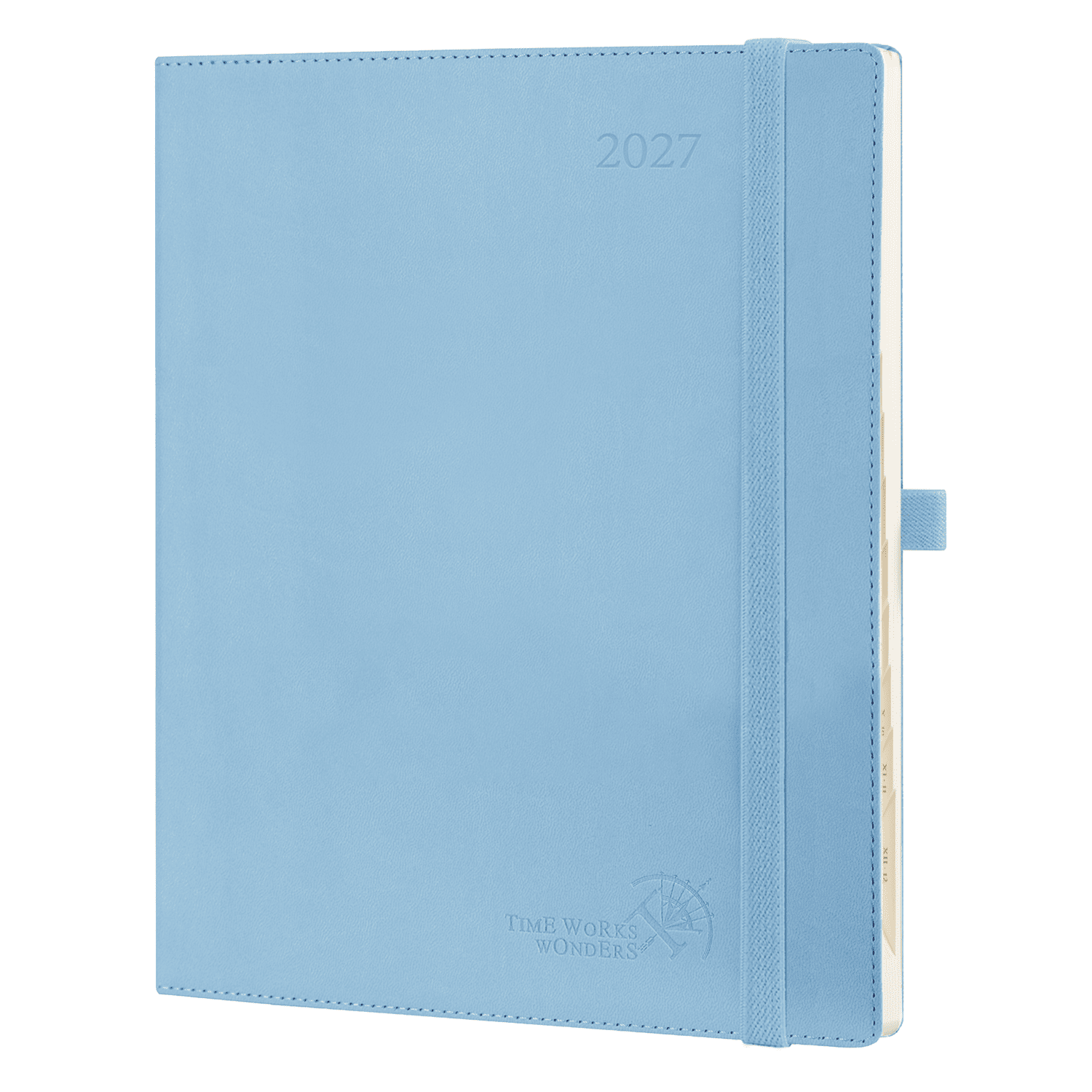 DE 25.9 cm × 21.2 cm 2027 Weekly Calendar Planner (January–December) Soft Cover