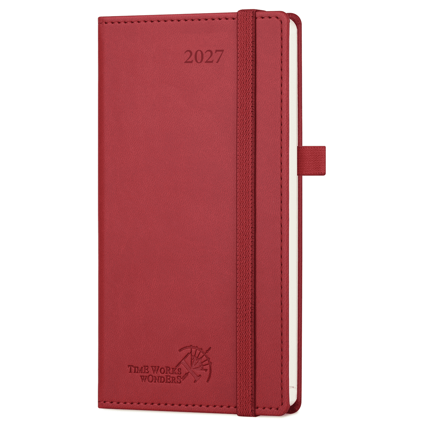 DE Pocket Size 2027 Weekly Planner Hard Cover Calendar Planner