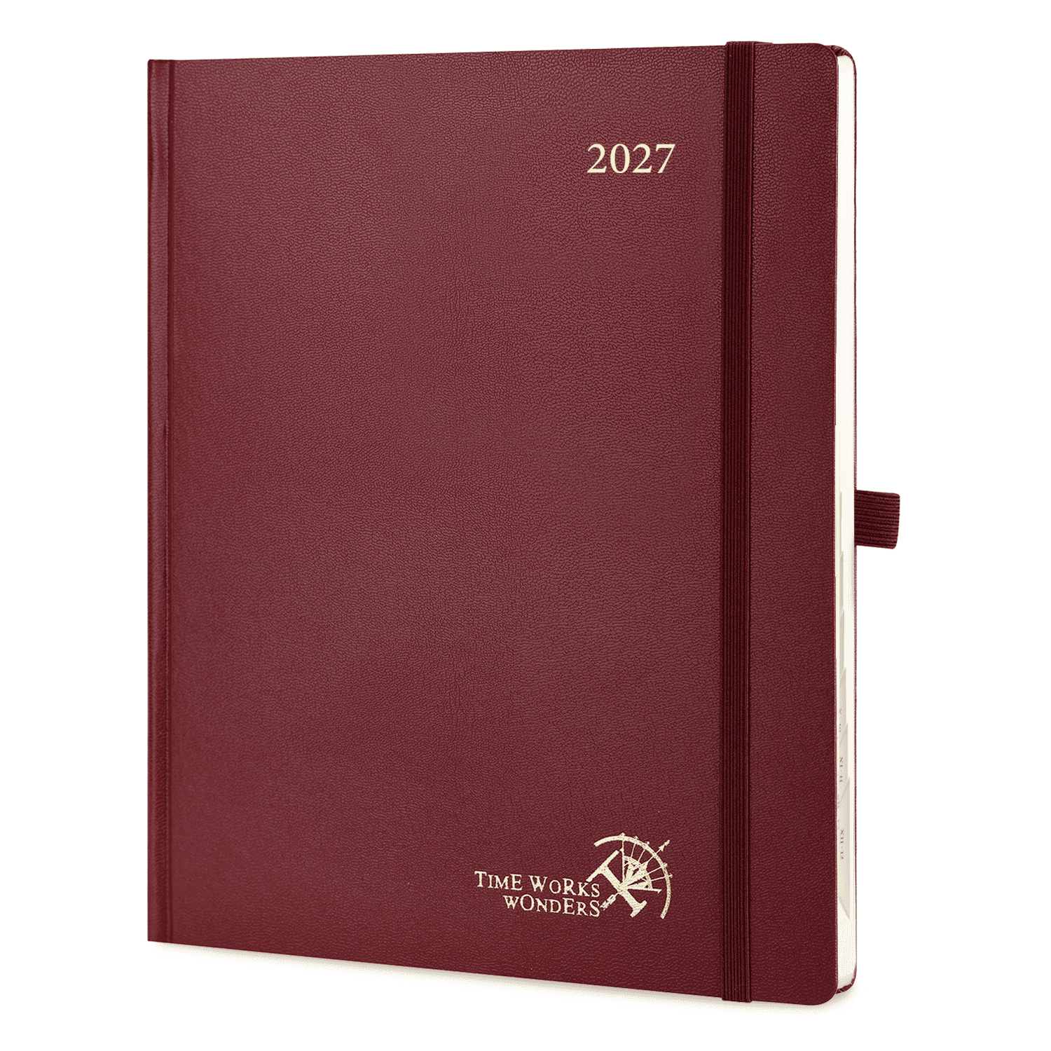 DE 25.9 cm × 21.2 cm 2027 Weekly Planner (January–December) Hardcover