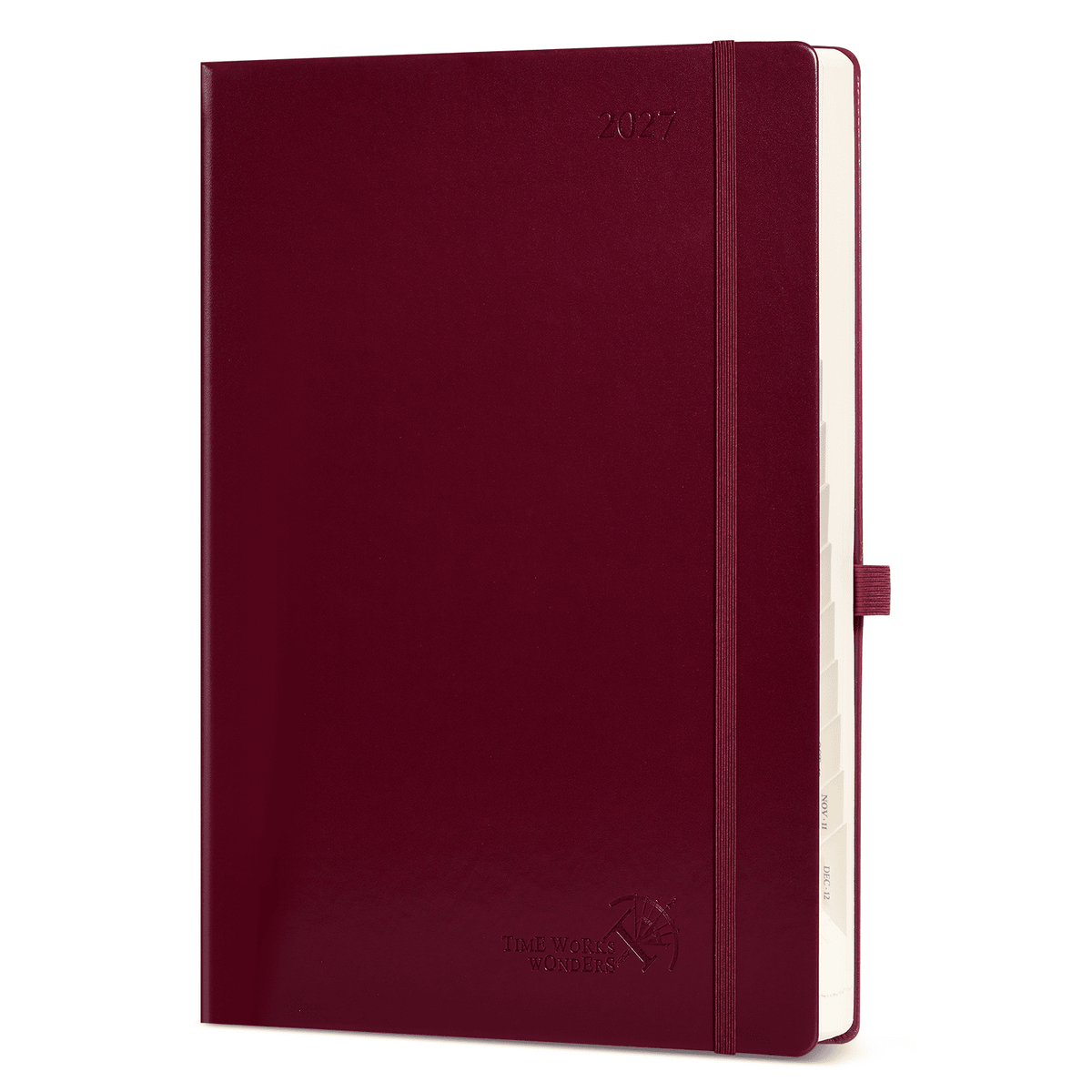 DE A4 Size 2027 Daily Planner Hardcover Calendar Book