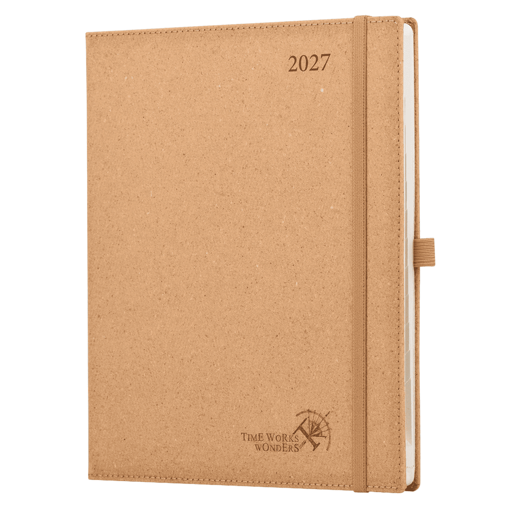 DE 25.9 cm × 21.2 cm 2027 Recycled Weekly Planner Hardcover Calendar Planner