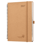 DE 16,4 cm × 21,8 cm Recycled 2027 Weekly Planner Spiral Hardcover