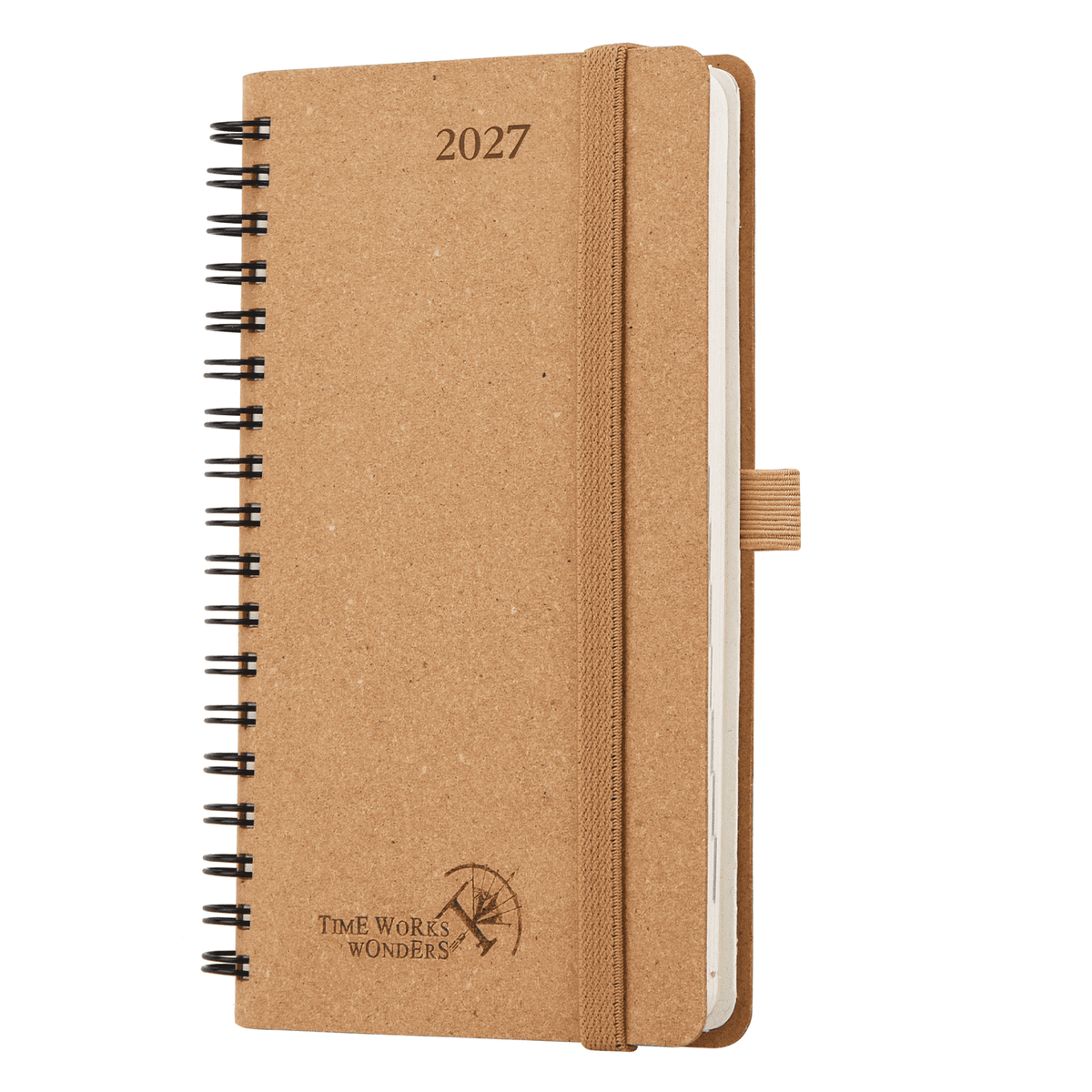 DE Pocket Recycled 2027 Weekly Planner Spiral Hardcover