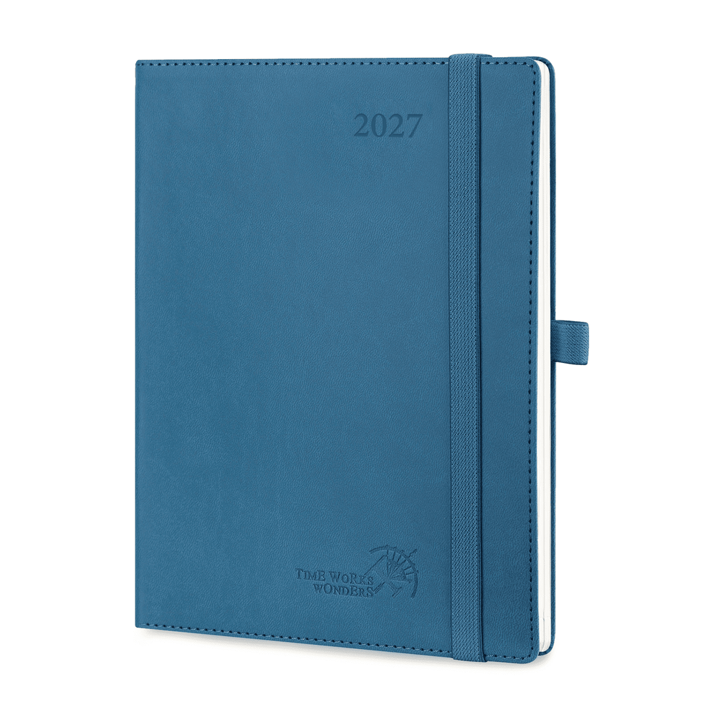 DE 21.8 cm × 16.4 cm 2027 Weekly Planner Softcover Calendar Planner