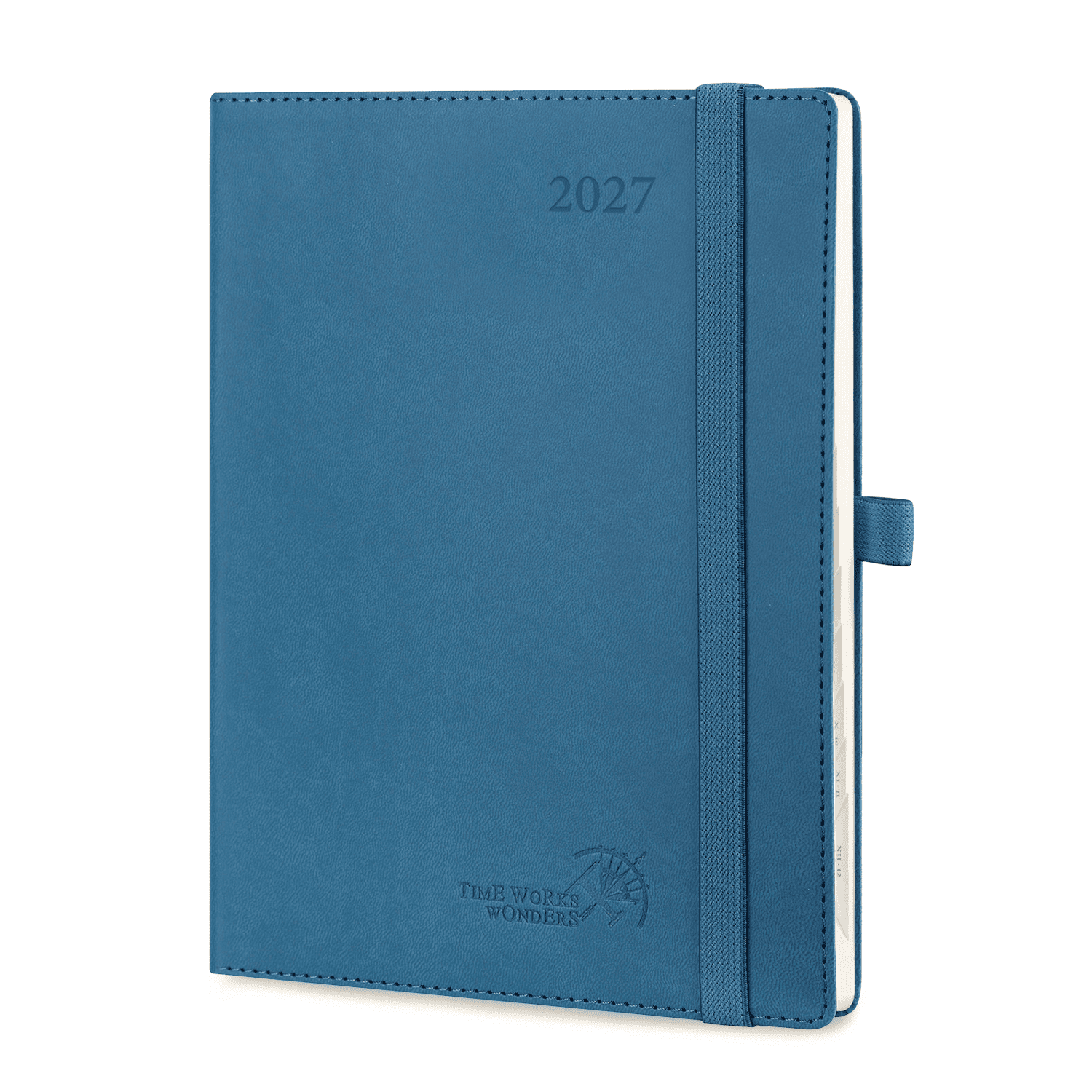 DE 21.8 cm × 16.4 cm 2027 Weekly Planner Softcover Calendar Planner