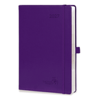 DE A5 Size 2027 Daily Planner Hardcover Horizontal Layout Calendar Planner