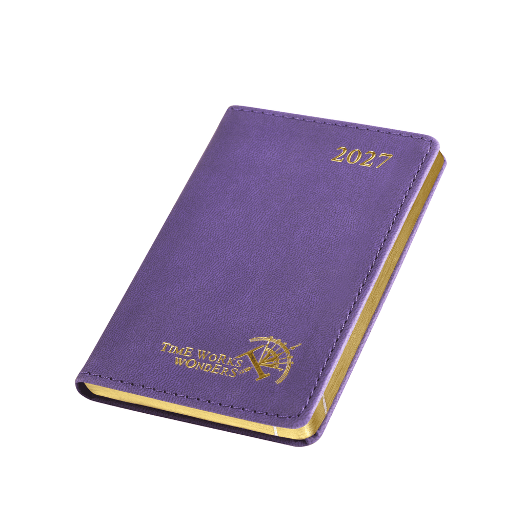DE Mini Size Weekly 2027 Planner Soft Cover Calendar Planner
