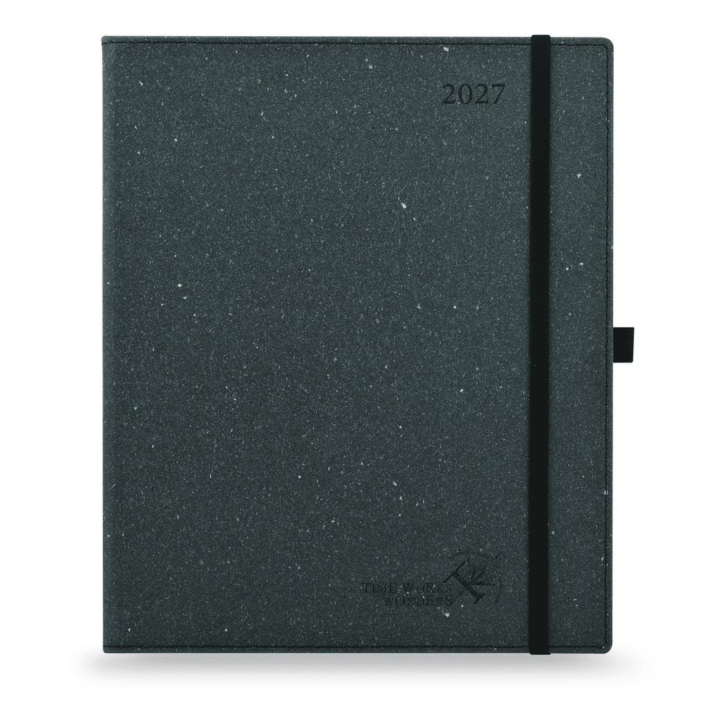DE 25.9 cm × 21.2 cm 2027 Recycled Weekly Planner Hardcover Calendar Planner