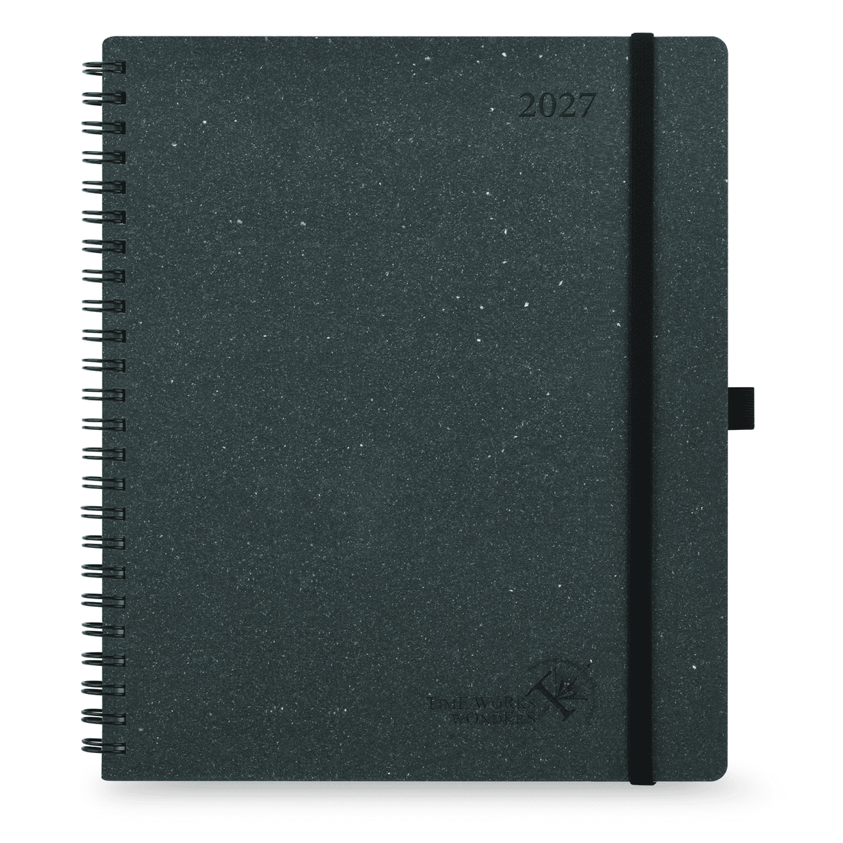 DE 25,9 cm × 21,2 cm Recycled 2027 Weekly Planner Spiral Hardcover