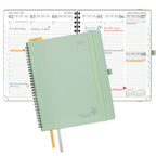 DE Large Size 2027 Spiral Weekly Calendar Planner (January–December) Soft Cover