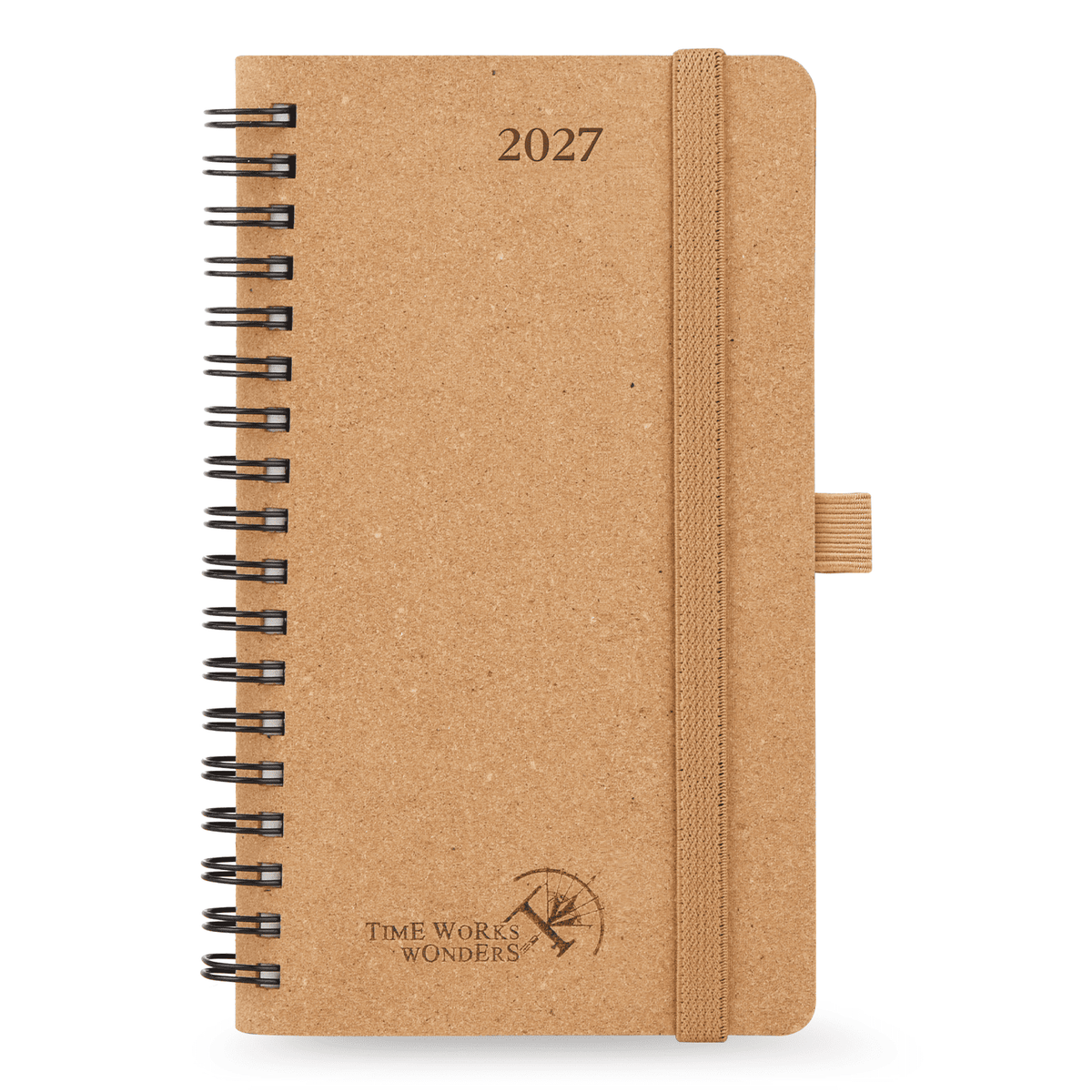 DE Pocket Recycled 2027 Weekly Planner Spiral Hardcover