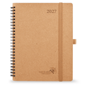 DE 16,4 cm × 21,8 cm Recycled 2027 Weekly Planner Spiral Hardcover